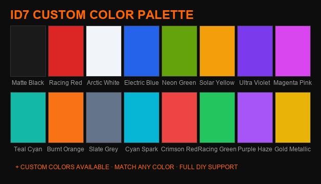 ID7 Custom Color Palette